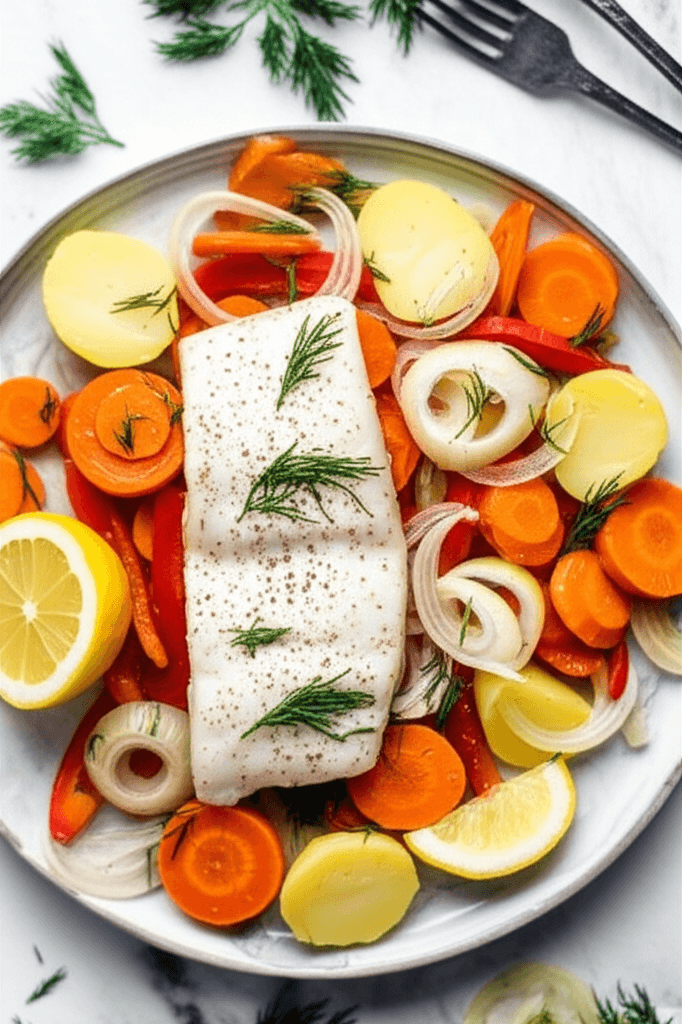 Baked Fish with Vegetables