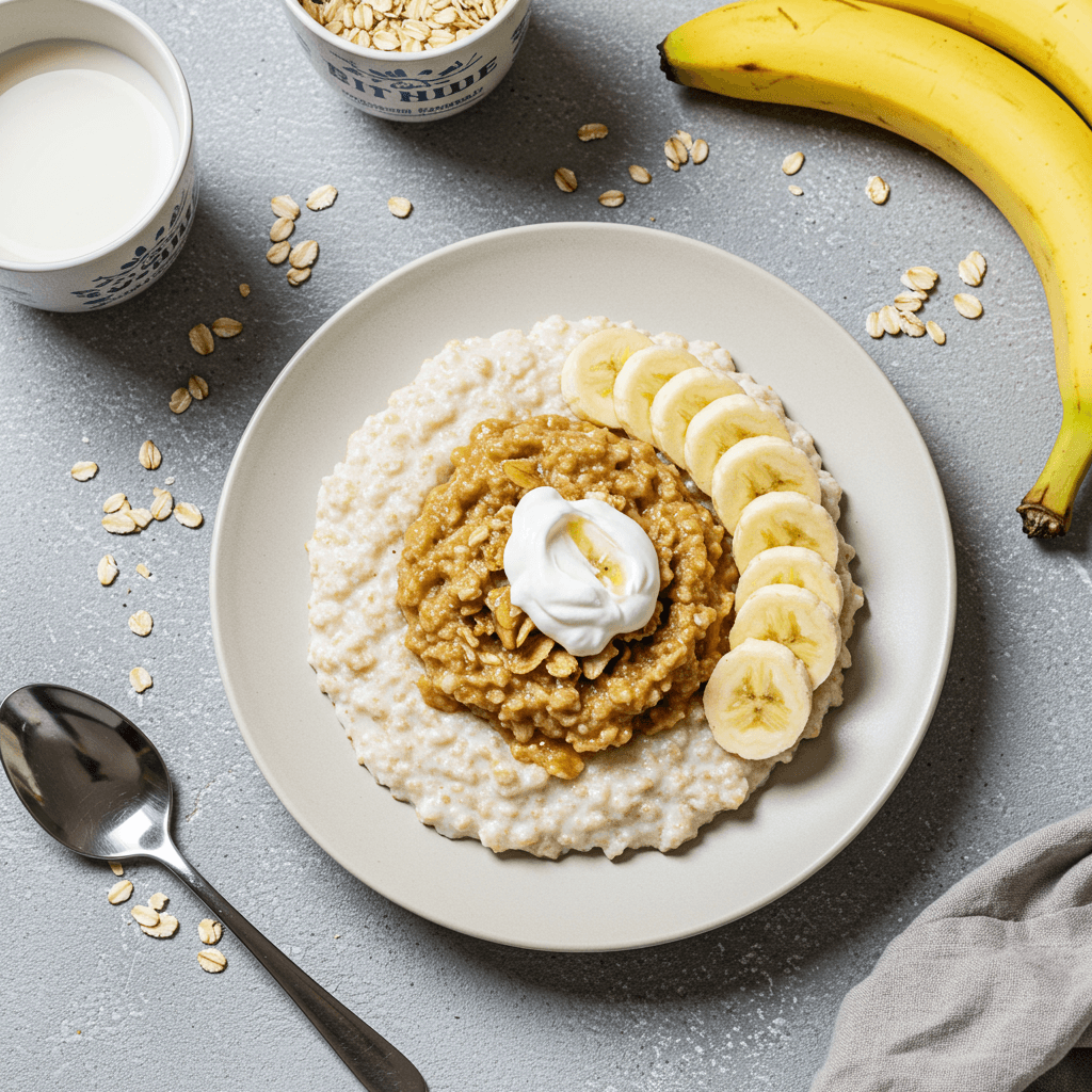 Royal Banana Oat Semolina Breakfast Bowl