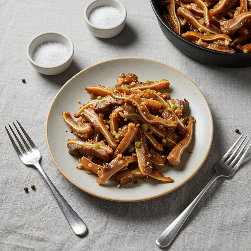 Traškios kiaulienos ausys