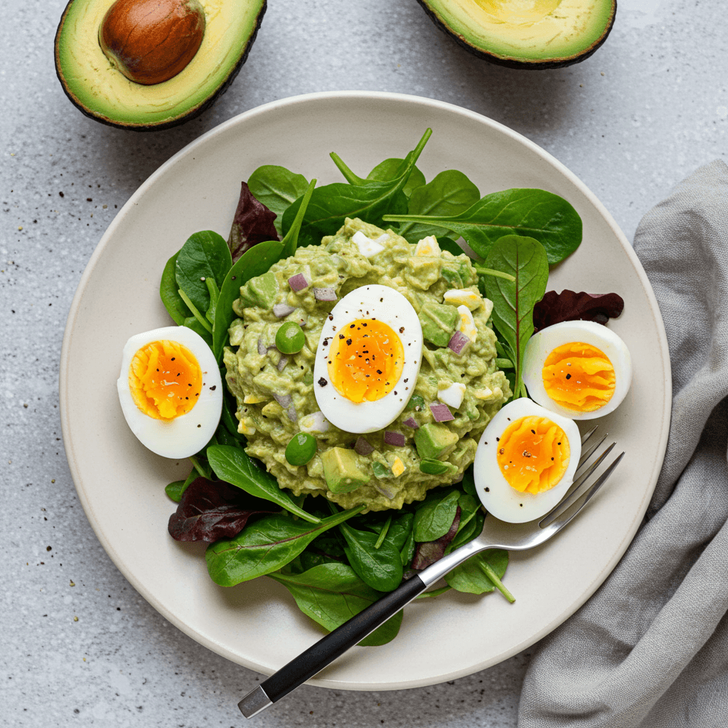Avocado Egg Salad Royal Breakfast