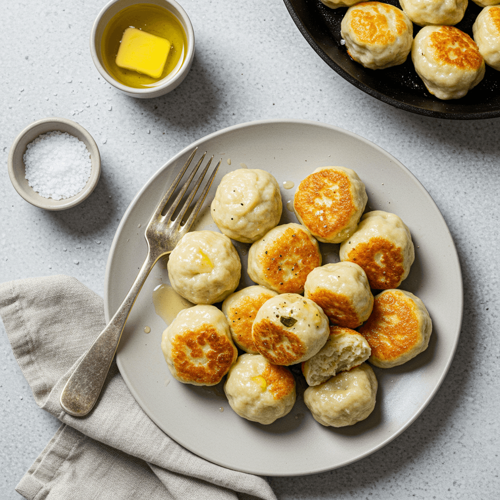 Pan-Fried Koldūnai Breakfast Bliss