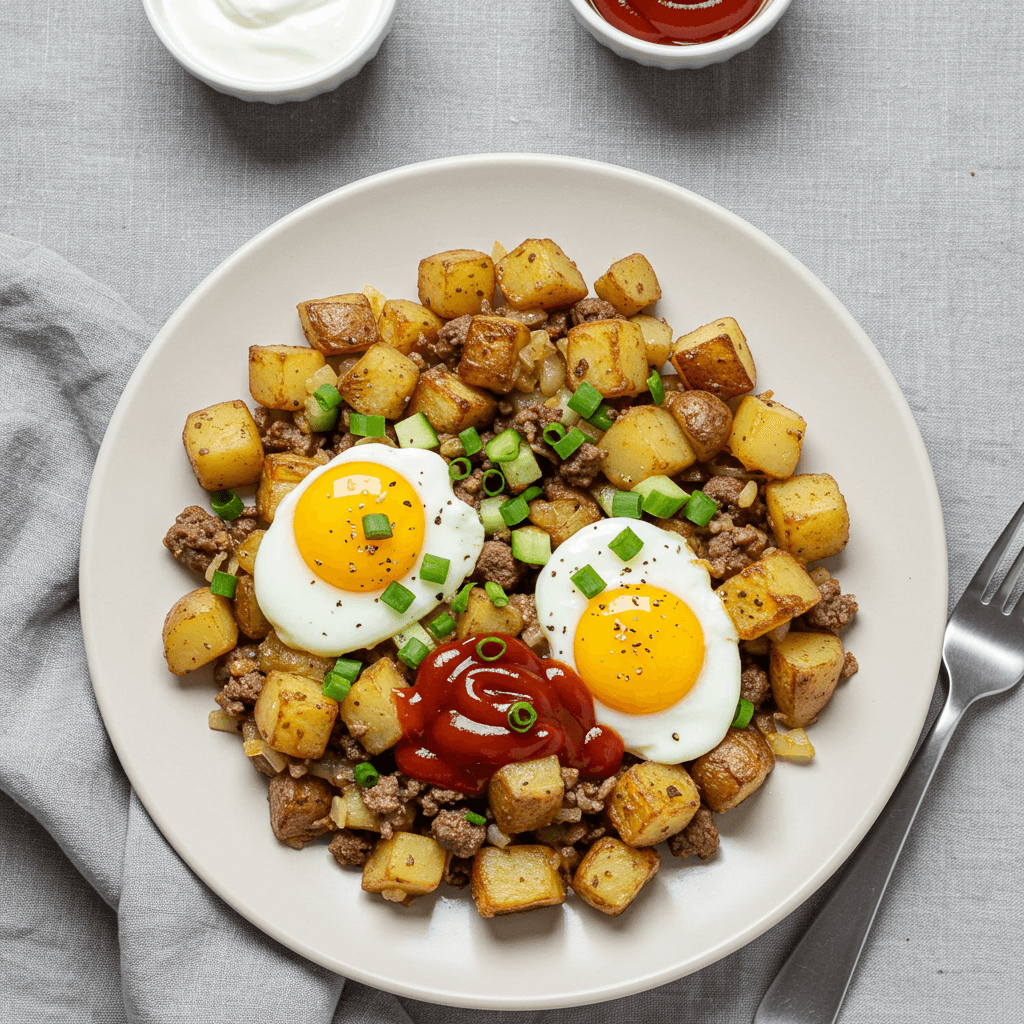 Royal Meat Potato and Egg Breakfast Hash