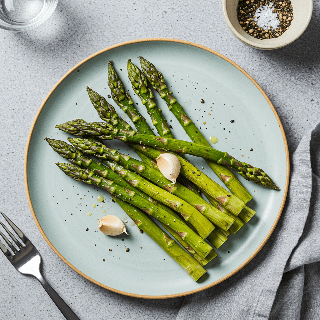 Simple Roasted Asparagus Dinner
