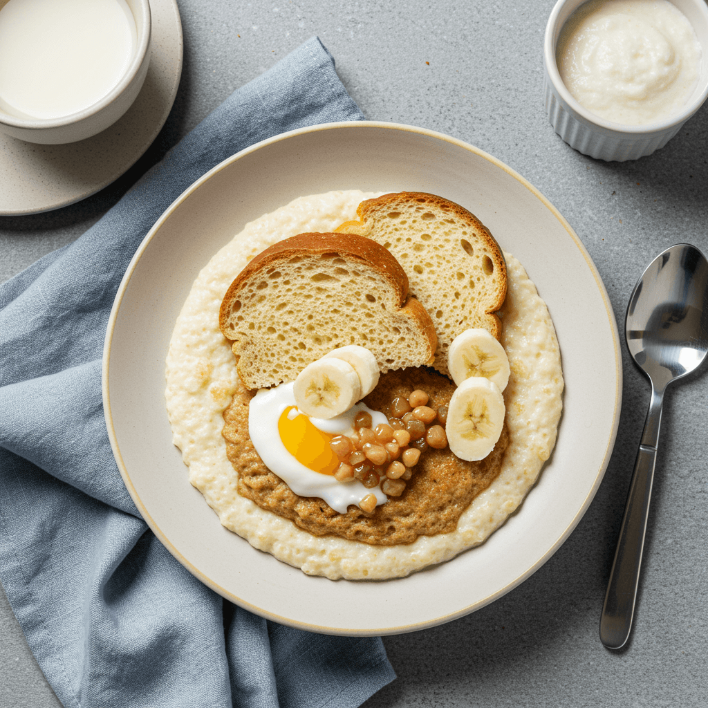 Sweet Milk Bread Breakfast Bowl